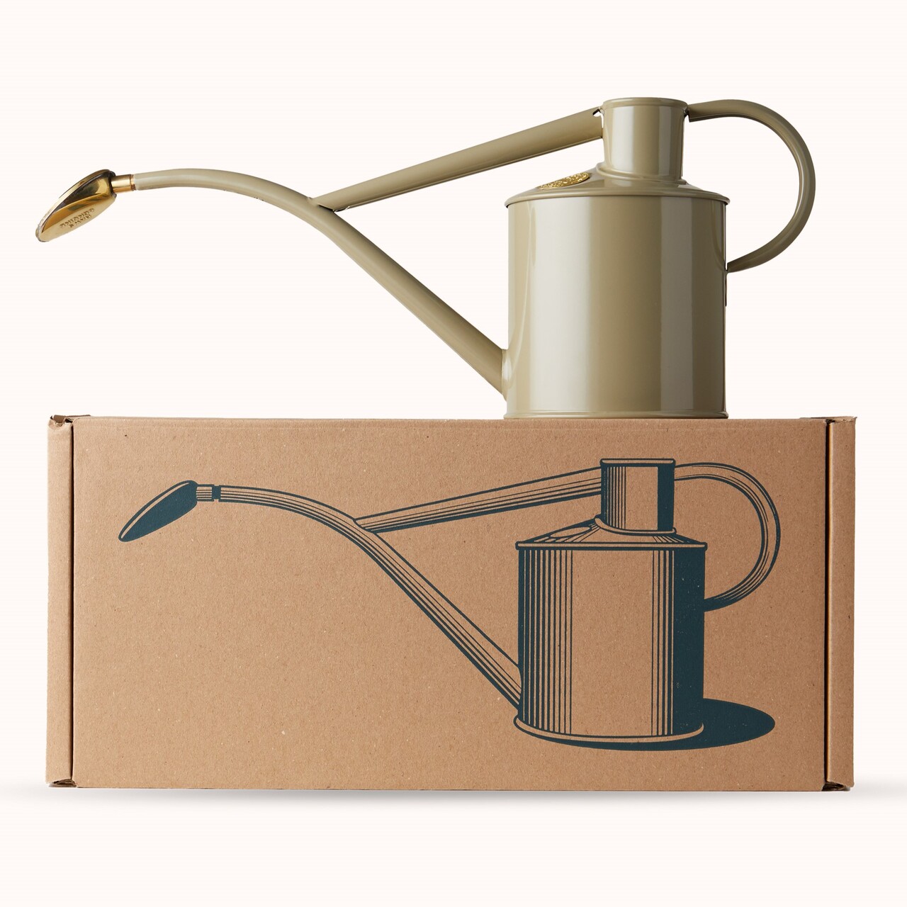 Haws Zimmergießkanne Classic | mit Verpackung | Flechtengrün