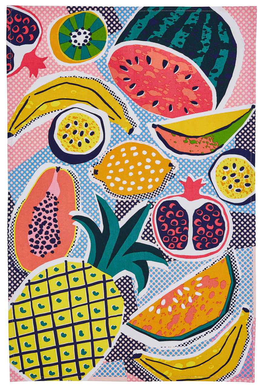 Geschirrtuch Tropische Früchte