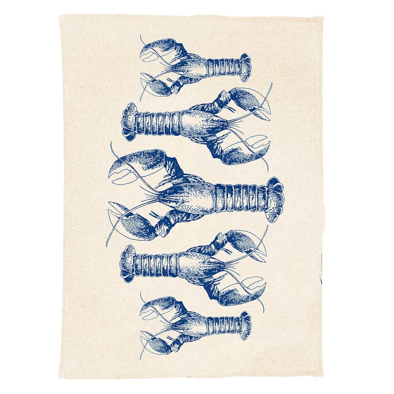 Geschirrtuch Hummer | Leinen 50/50