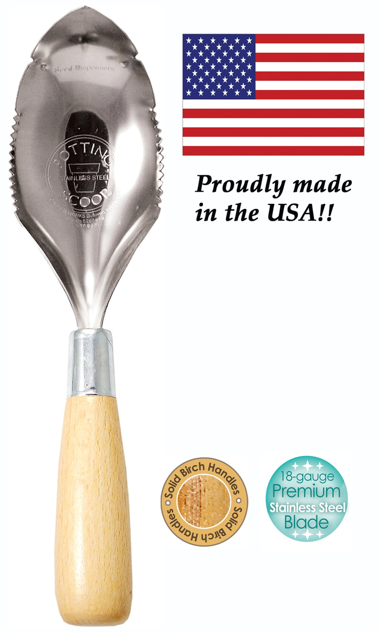 Gezahnte Handschaufel - Potting Scoop - Proudly Made in the USA