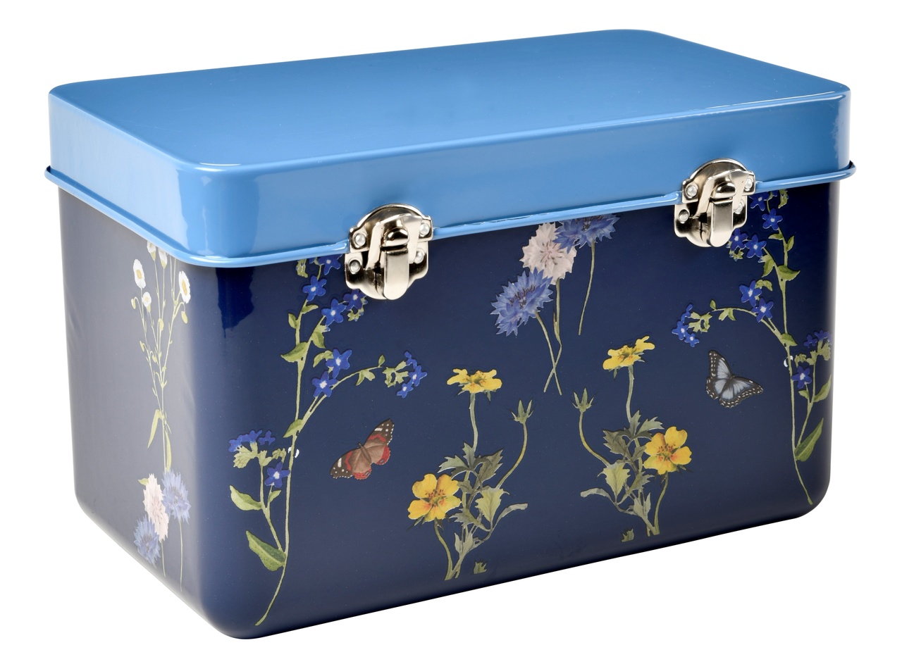 Seed Packets Storage Tin British Meadow