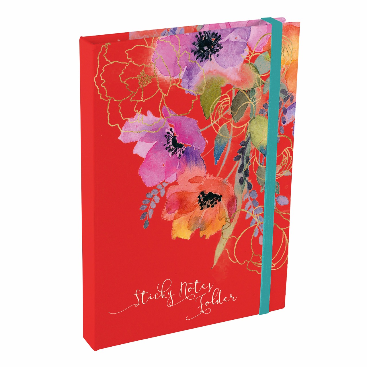 Haftnotizen-Mappe | Anemonen