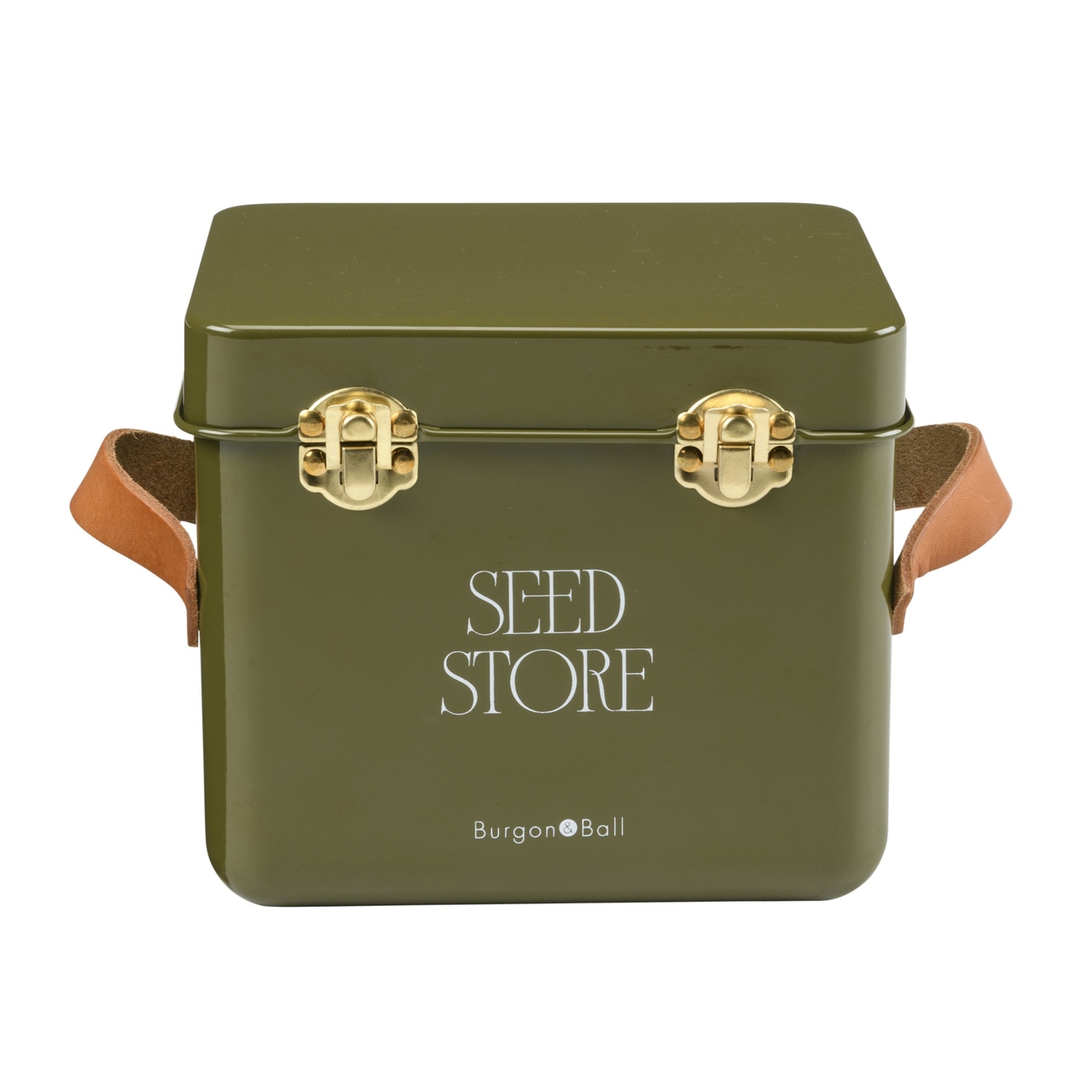 Kleine Samentüten-Box | Olive