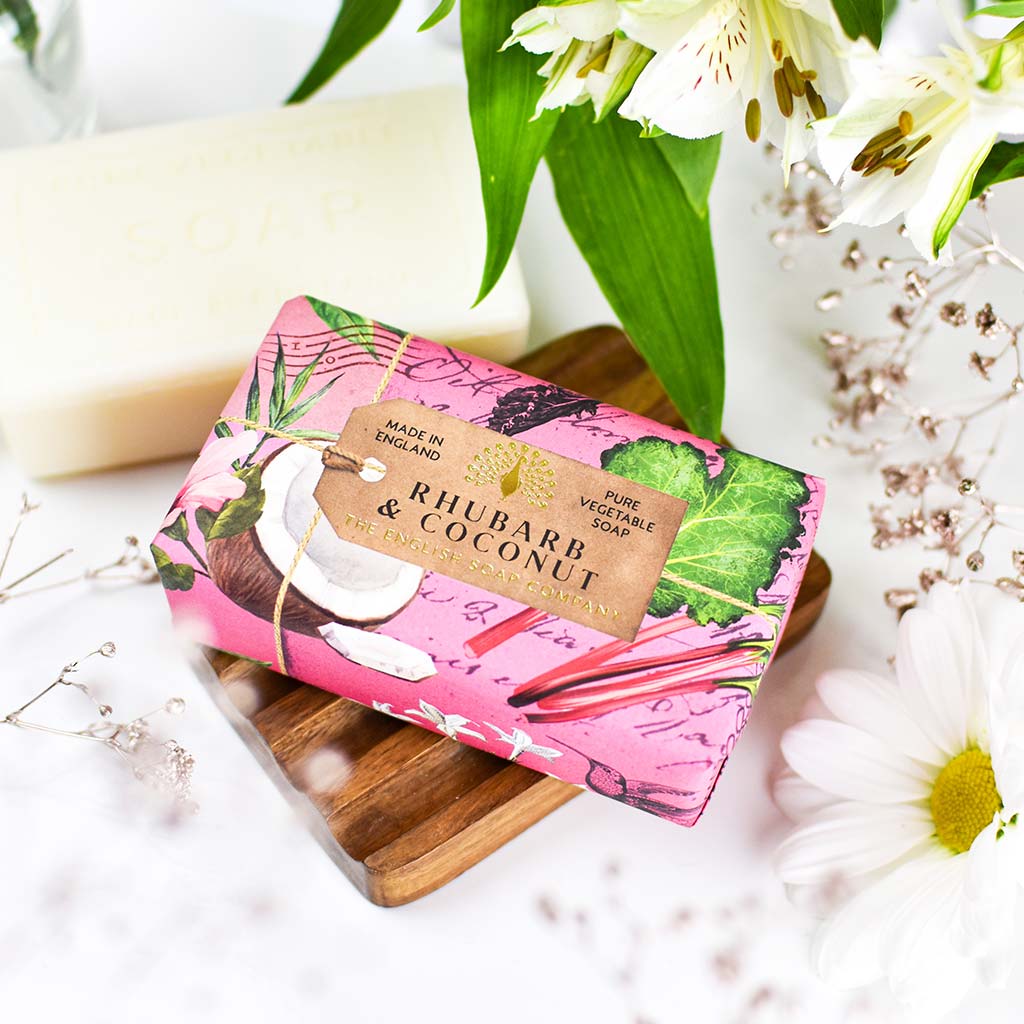 Duftseife | Rhubarb & Coconut | The Englisch Soap Company