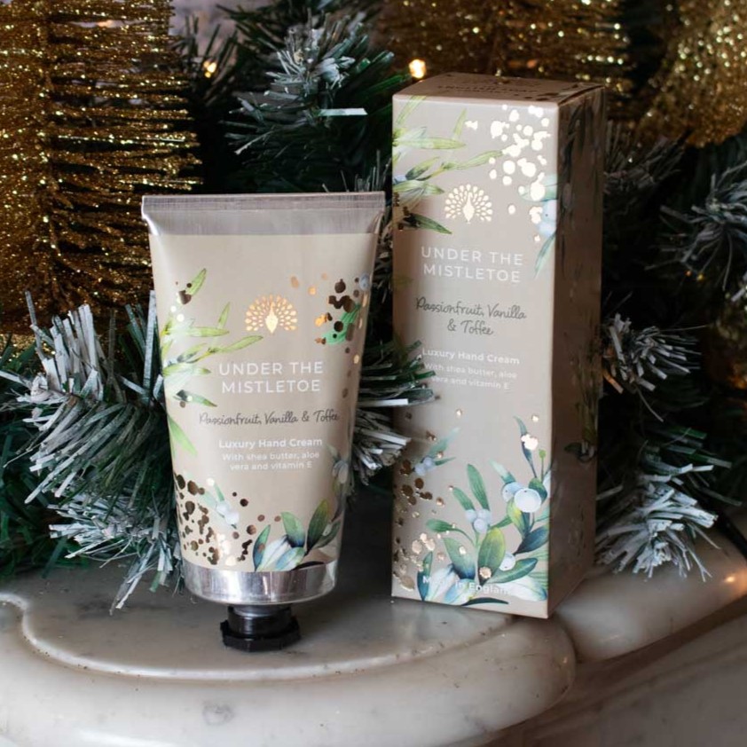 Handcreme Unter dem Mistelzweig | Passionsfrucht & Kreuzkummel