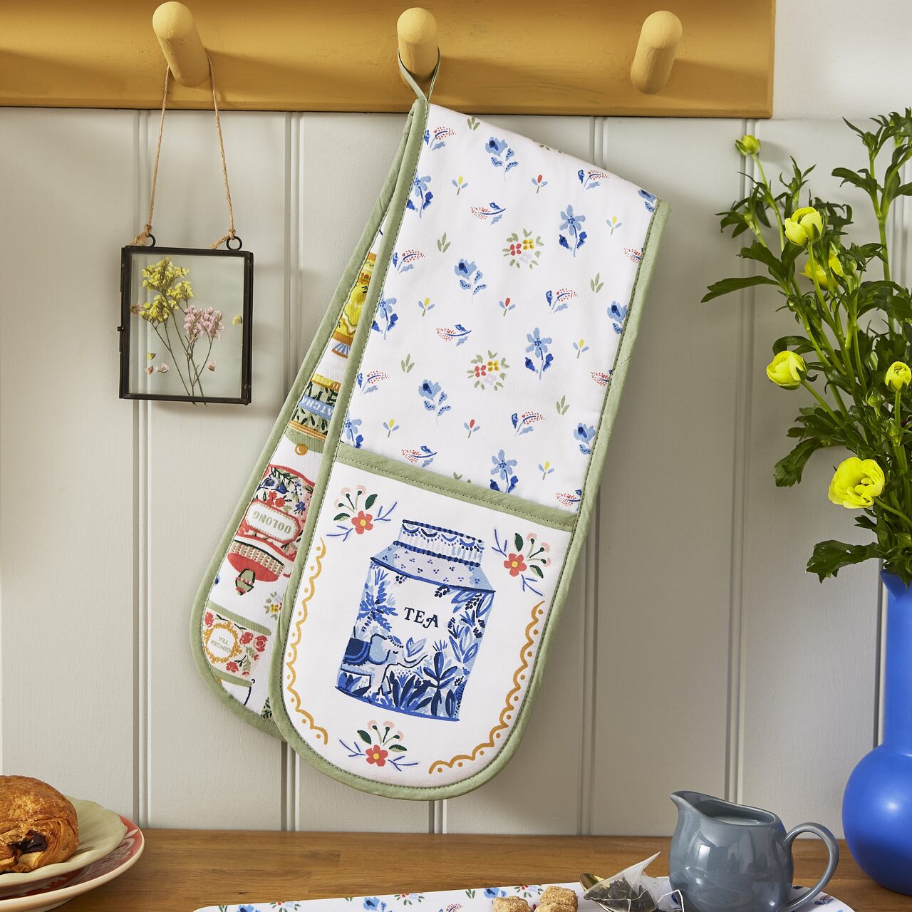 Doppelter Ofenhandschuh | Design Teedosen