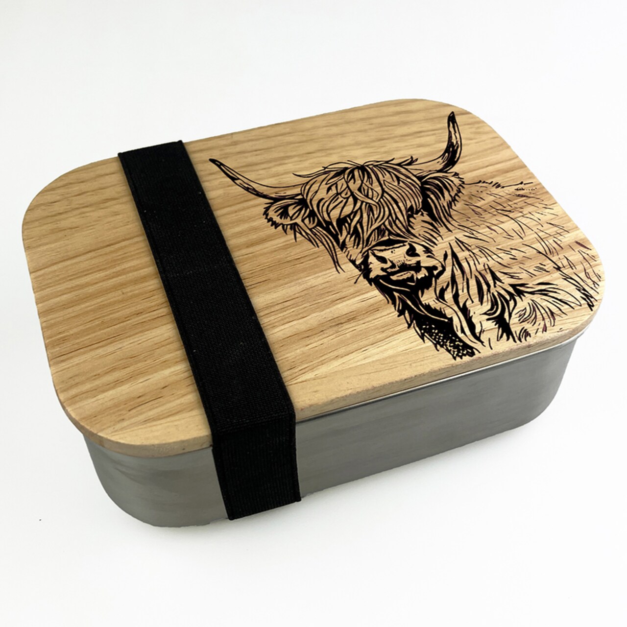 Highland Cow | Lunchbox | von Selbrae House