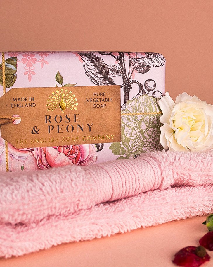 Jubiläumsseife | Rose & Pfingstrose