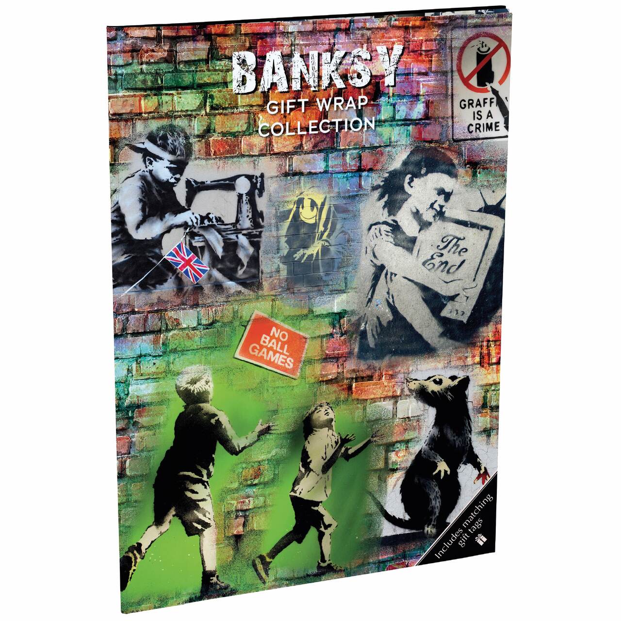 Geschenkpapier | Banksy | The Gifted Stationery Company
