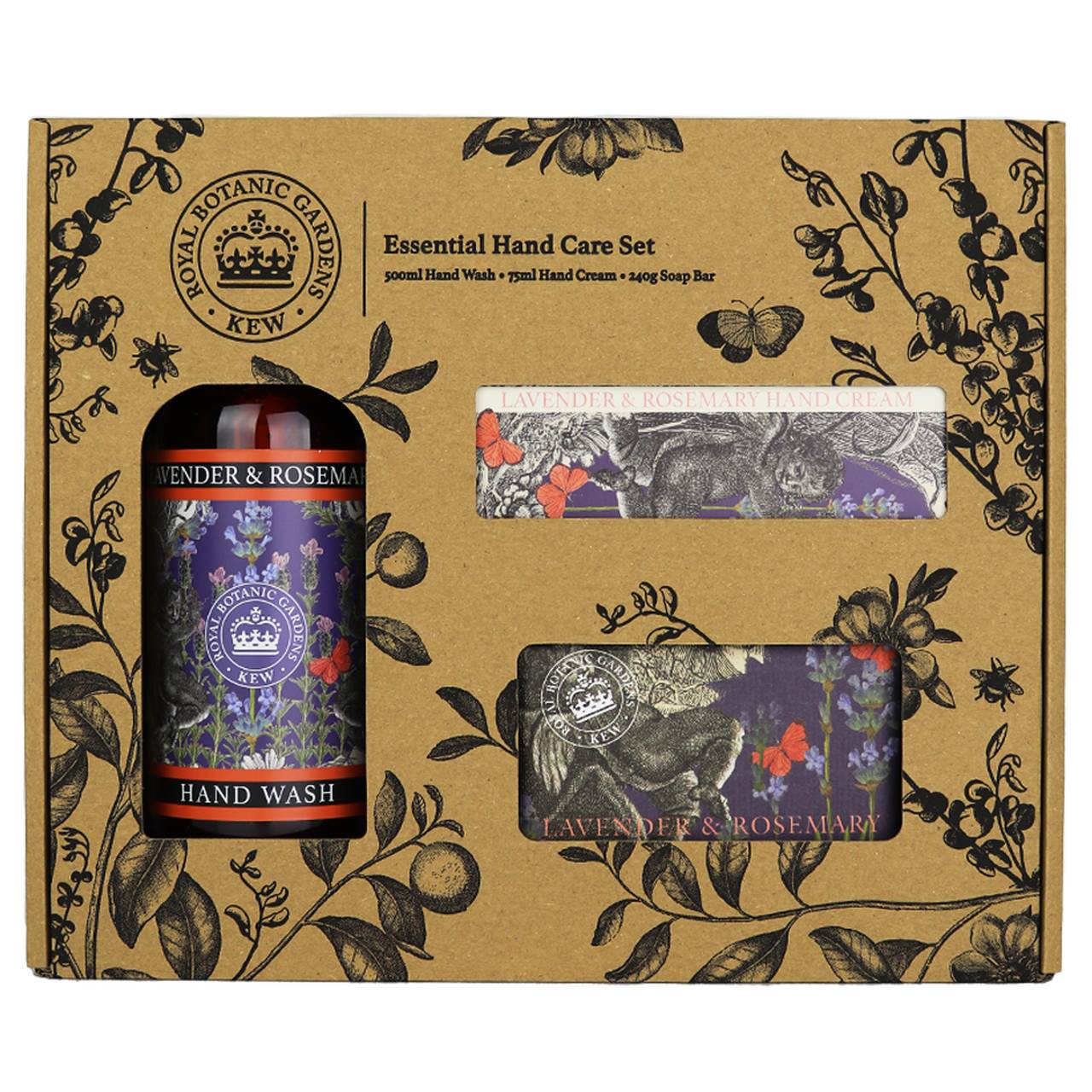 Geschenkbox Lavendel & Rosmarin | The Englisch Soap Company & Royal Botanic Gardens, Kew