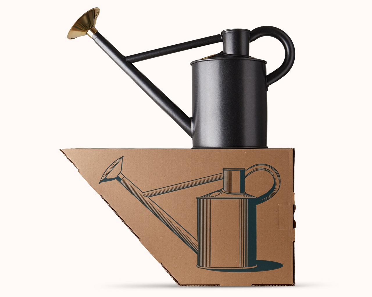 Haws Traditional 1 Gallon | Can 4,5 Liter | Graphit | mit Verpackung