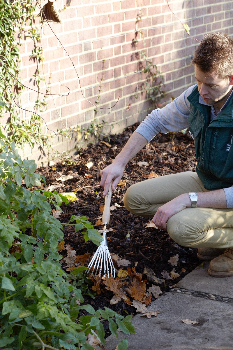Midhandled Rechen von Burgon & Ball