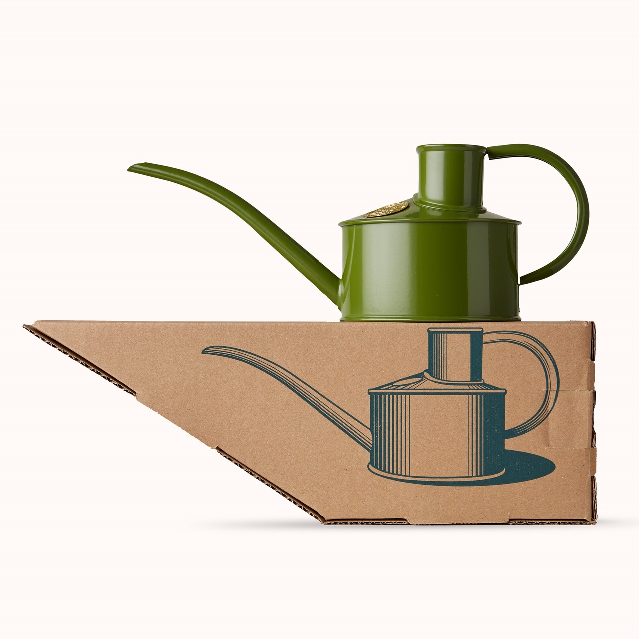 Haws Zimmergießkanne Pot Waterer 1 Pint mit Geschenk-Verpackung | Farngrün