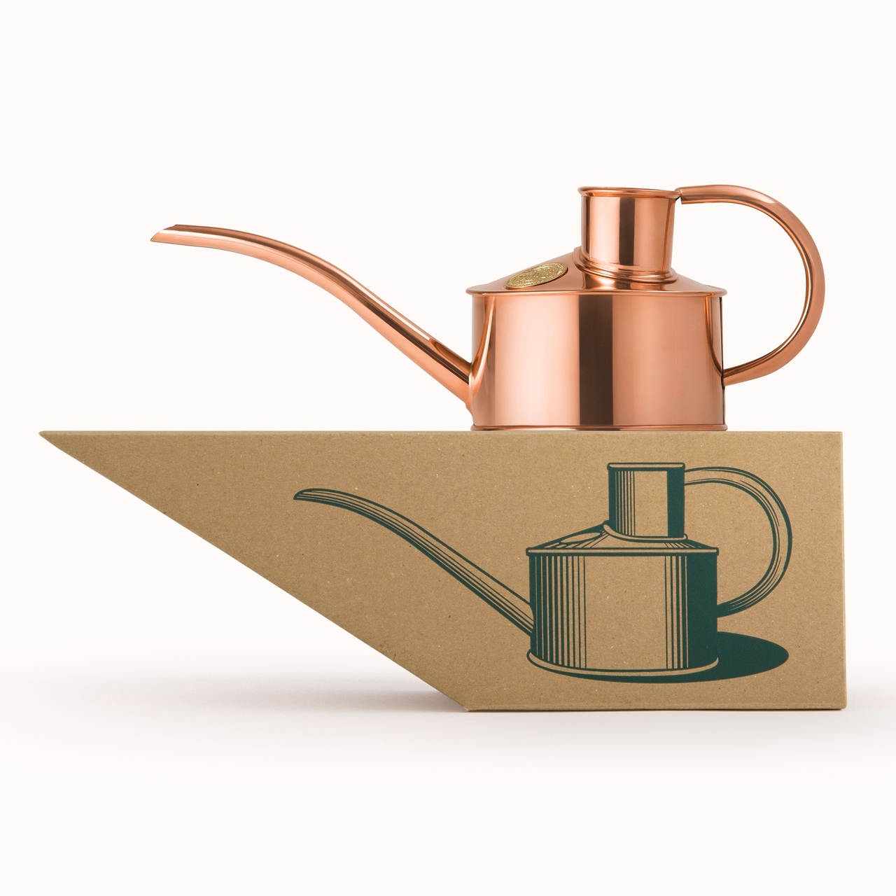 Haws Pot Waterer 1 Pint (ca. 0,5 L) in Kupfer mit Box