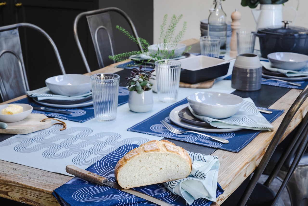 Die Causeway Geo (Wasser & Stein) Kollektion | von Ulster Weavers