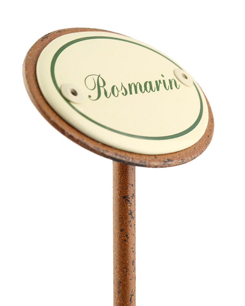 Kräuterstecker Rosmarin seitlich