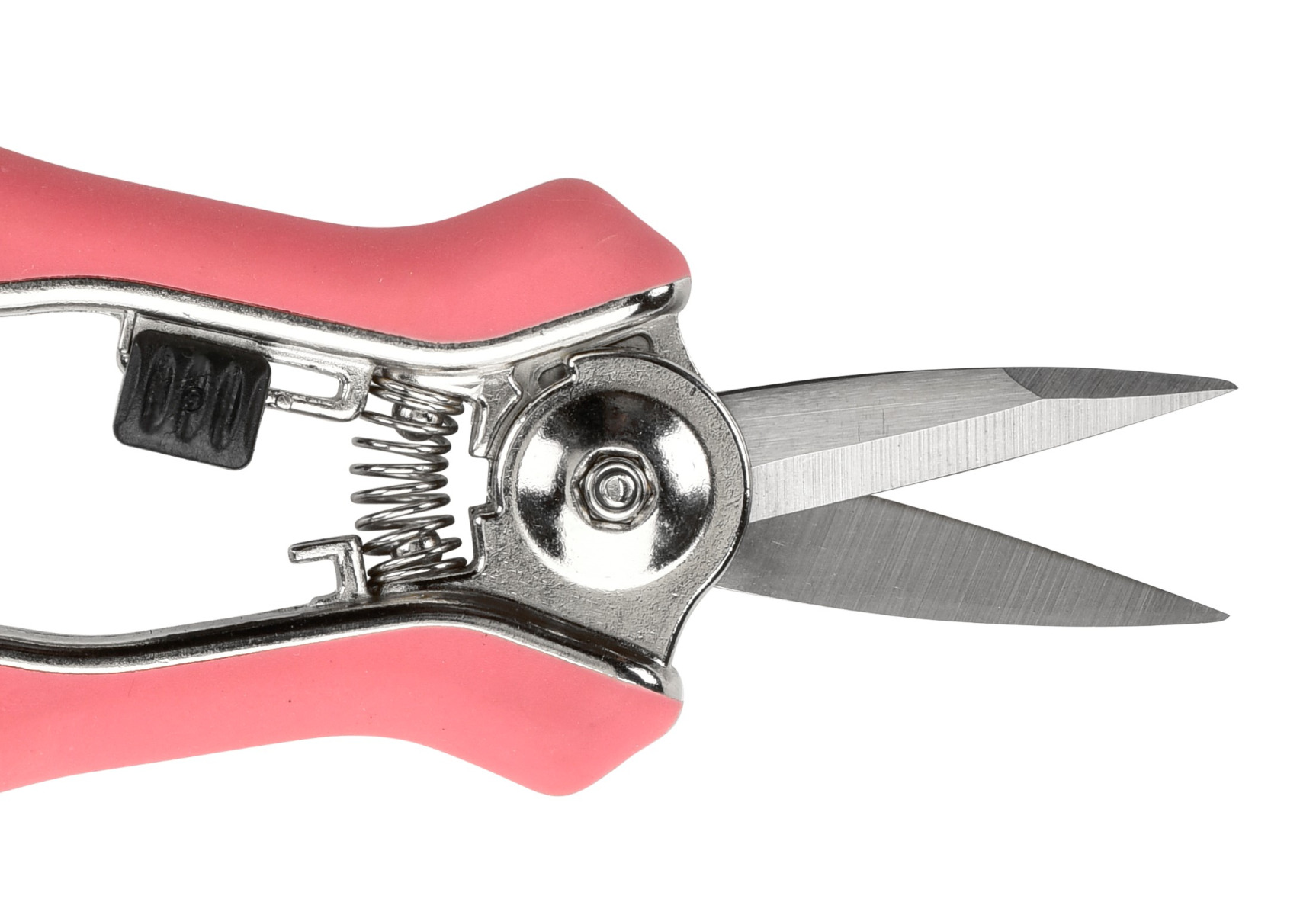 Einhandverriegelung und Feder der Orchideenschere