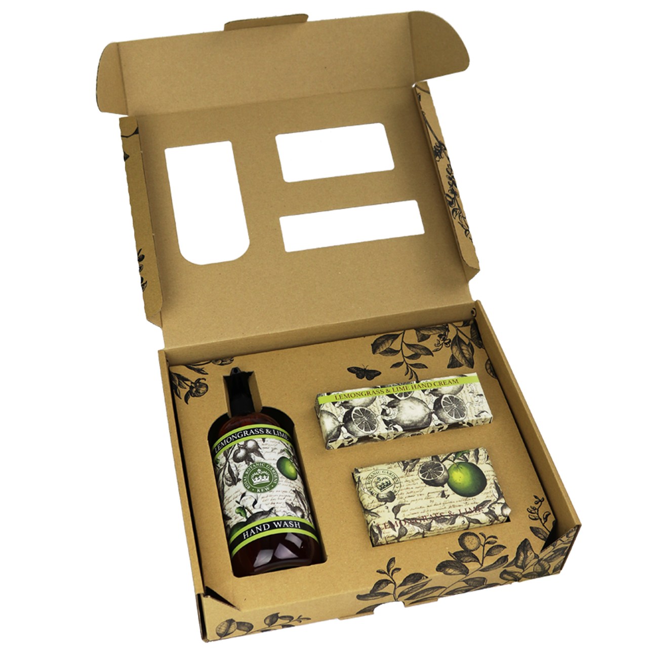The Royal Botanic Gardens, Kew | Essential  Hand Care Gift Box | Zitronengras & Limette