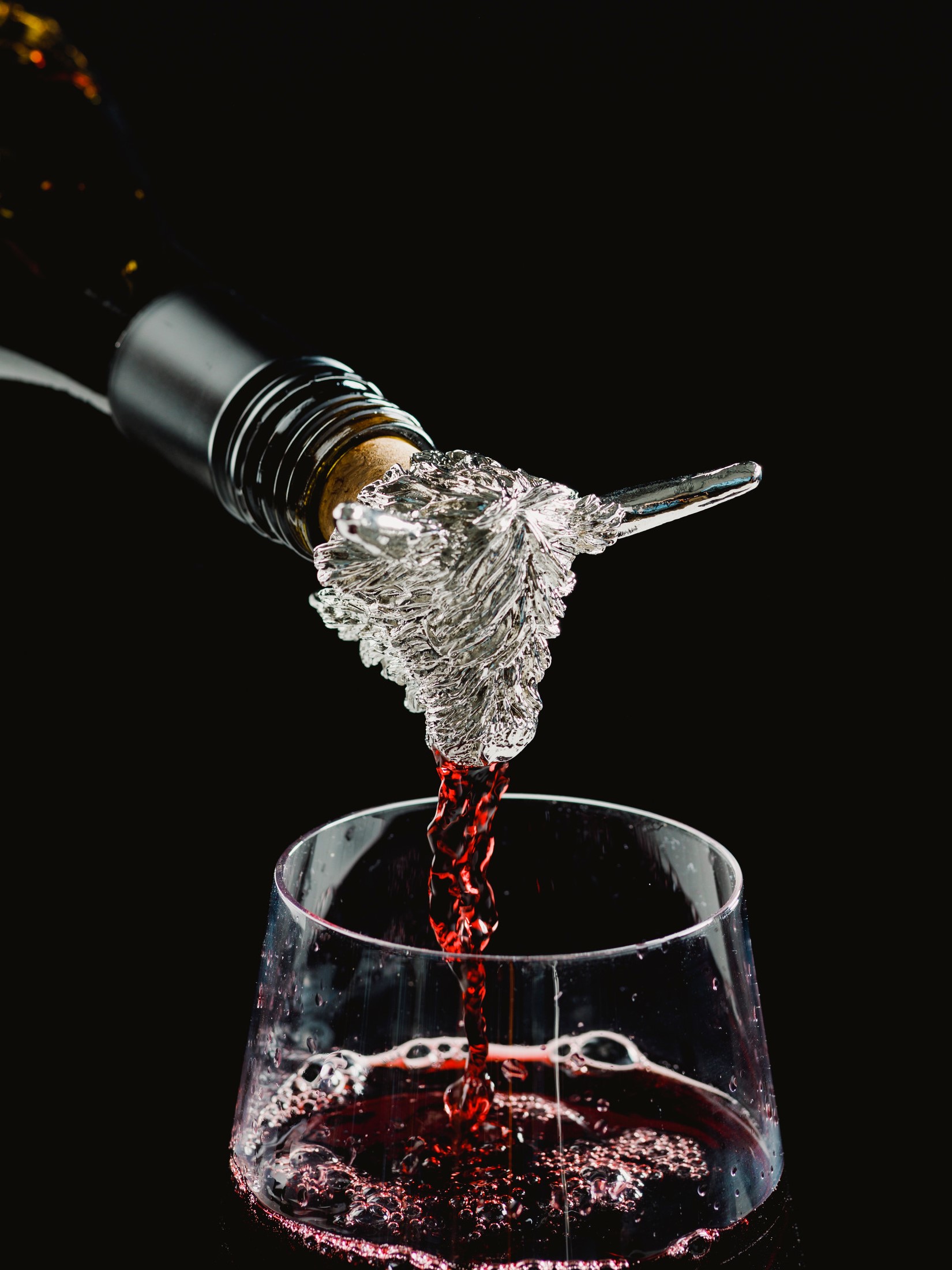 Highland Cow - Weinflaschen-Ausgießer