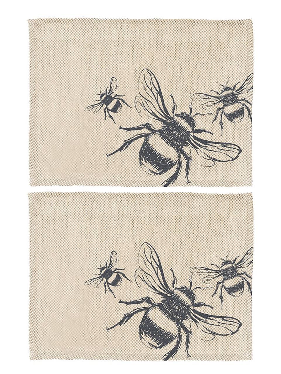 Biene | Tischset Leinen 50/50