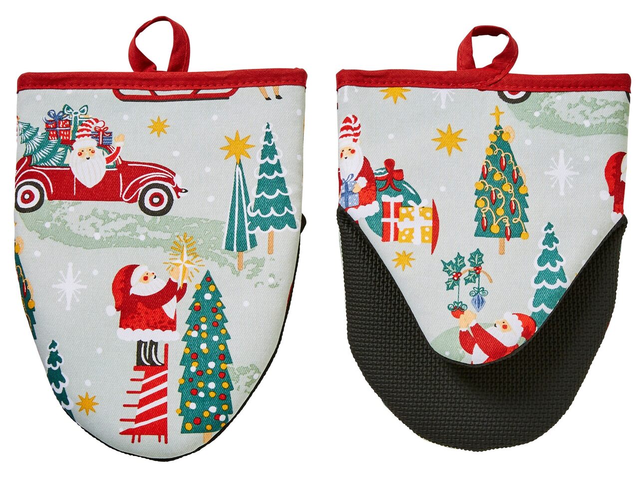 Es weihnachtet ! | Topfhandschuhe | Micro Mitts - von Ulster Weavers