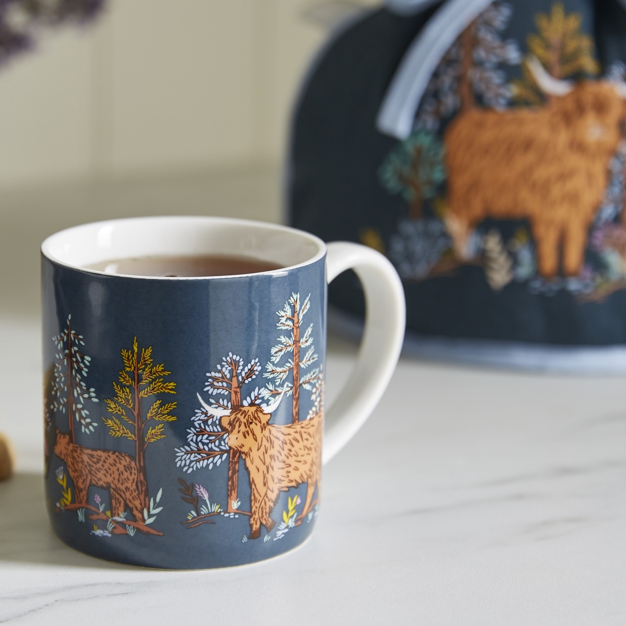 Tasse mit Connie der Highland Cow | aus England
