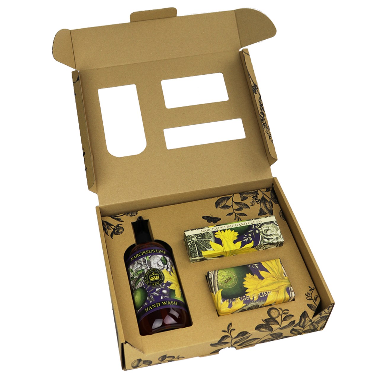 The Royal Botanic Gardens, Kew | Essential  Hand Care Gift Box | Narzisse-Limette