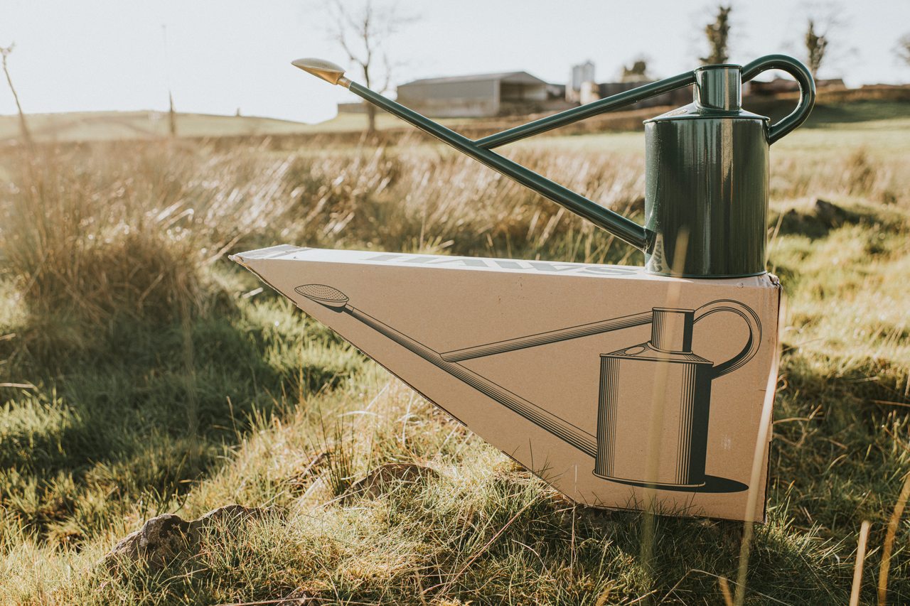 So sind die Haws Professional Cans verpackt