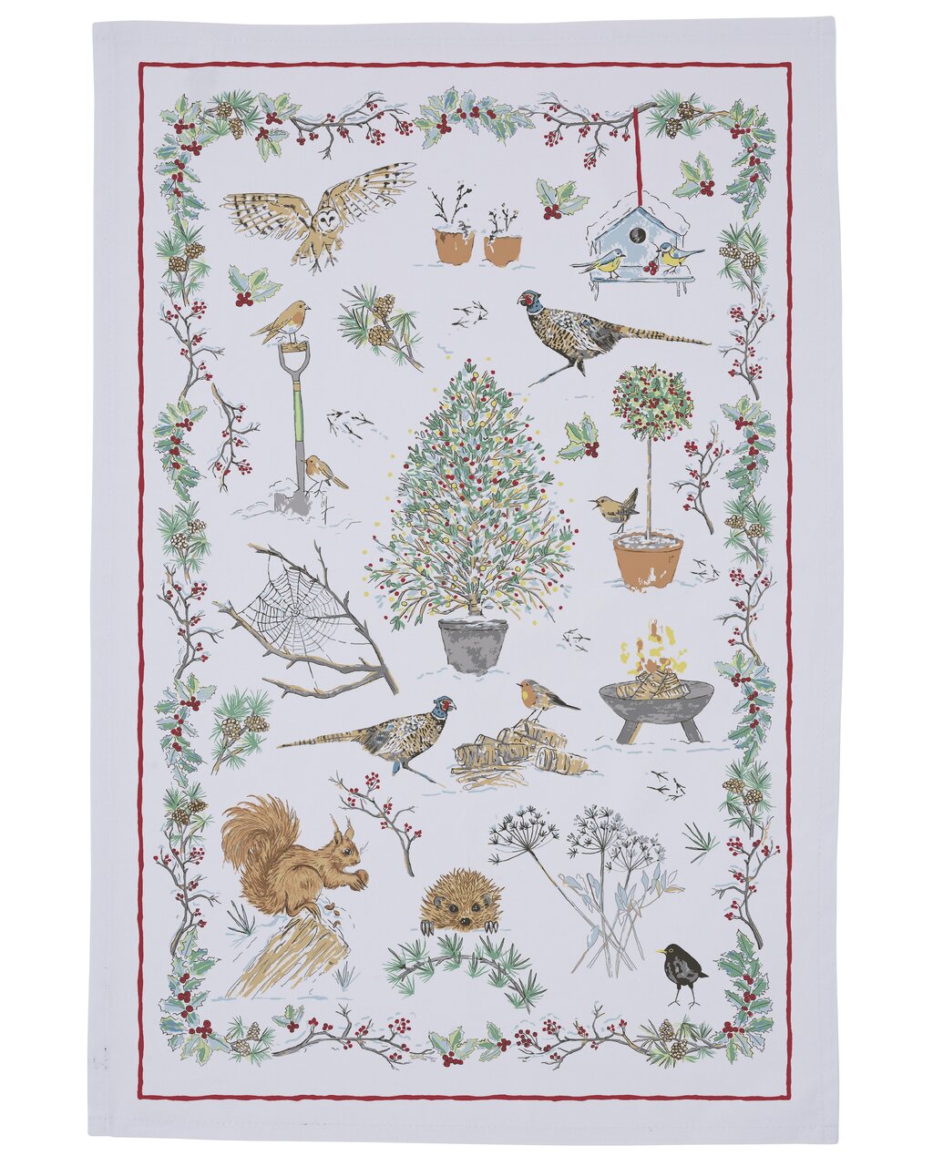 Ulster Weavers Baumwoll-Geschirrtuch | Wintergarten