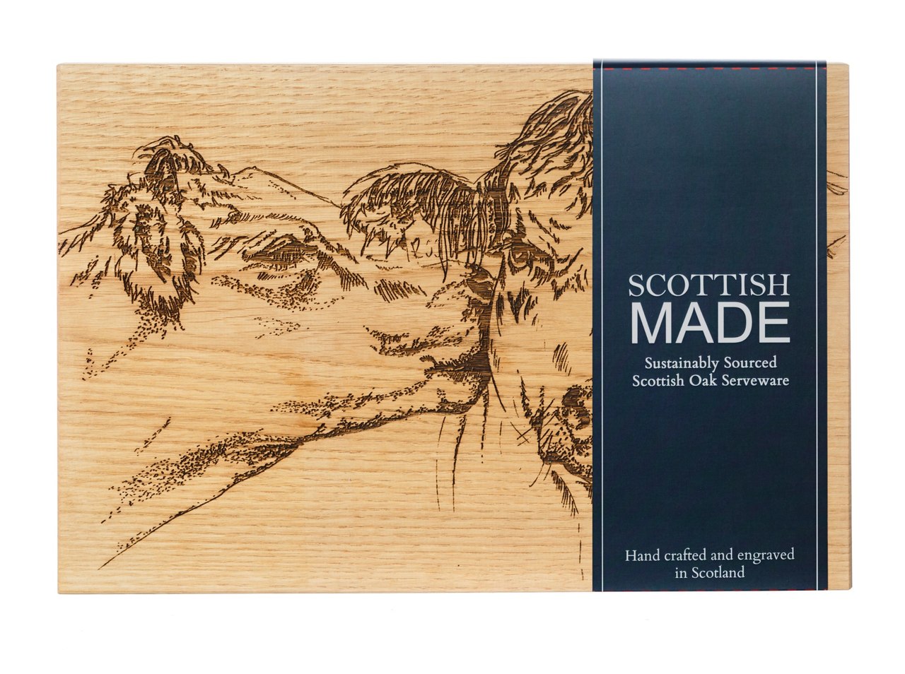 Servier- und Schneidebrett Kissing Cows