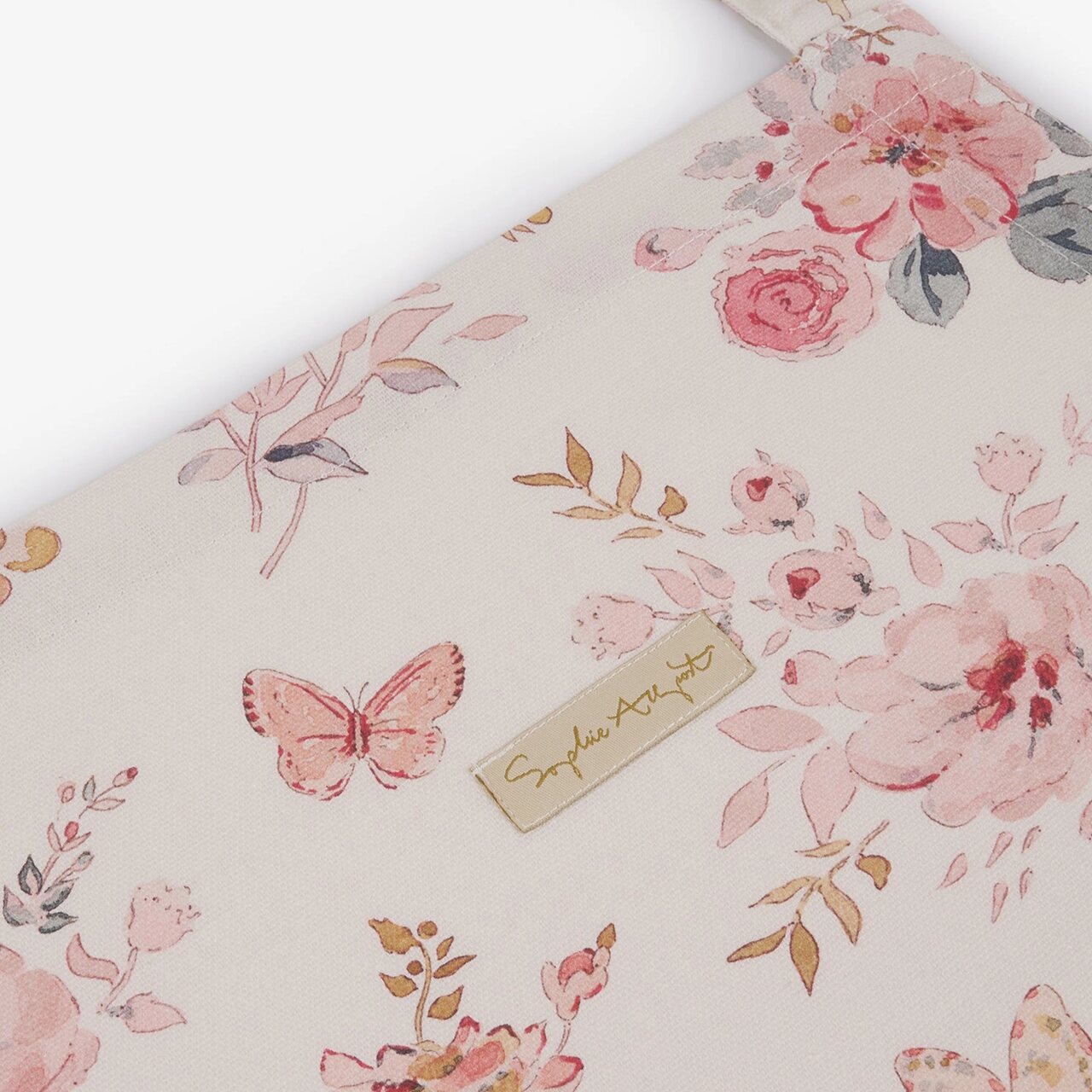 Hochwertige Baumwollschürze von Sophie Allport | aus England | Design "Vintage Rose"