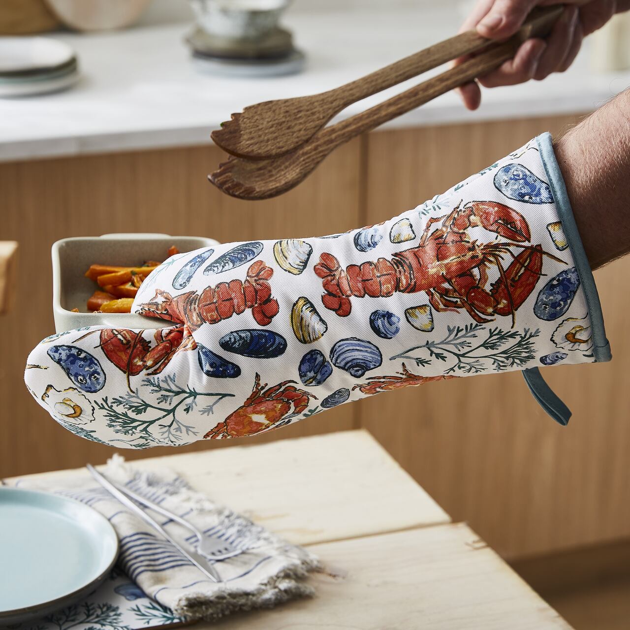 Ulster Weavers Ofenhandschuh | Meeresfrüchte