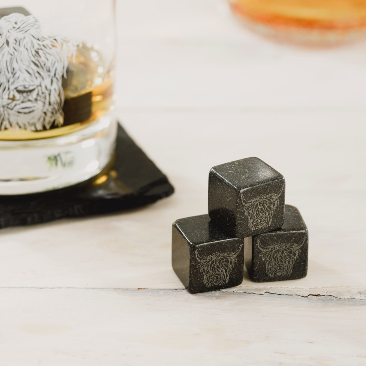 Whisky Stones Highland Cow |  6er-Set