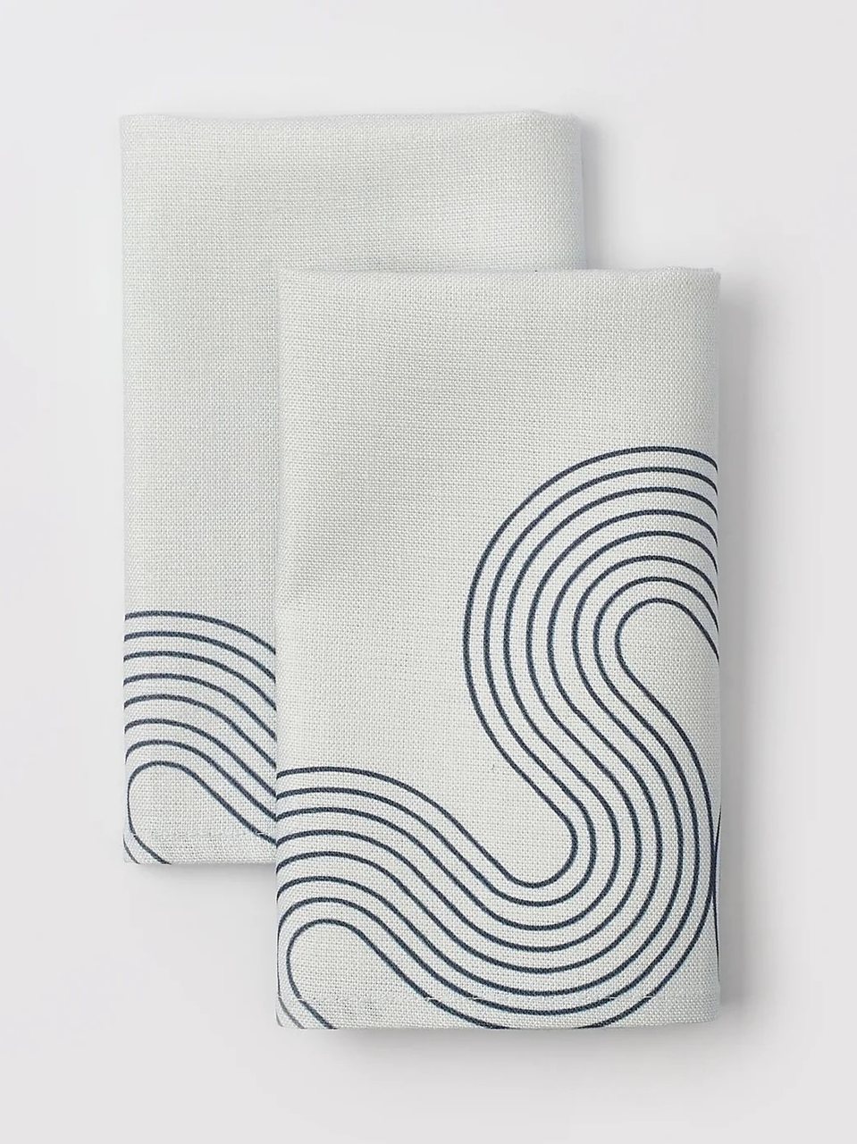 Leinen-Servietten Wasser & Stein | 2er-Set