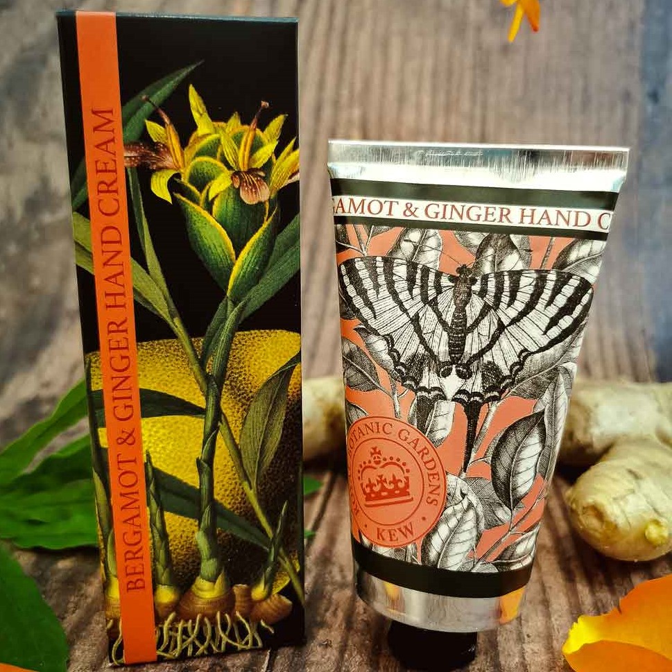 Fein duftende Handcreme | Kew Gardens | Bergamotte & Ingwer