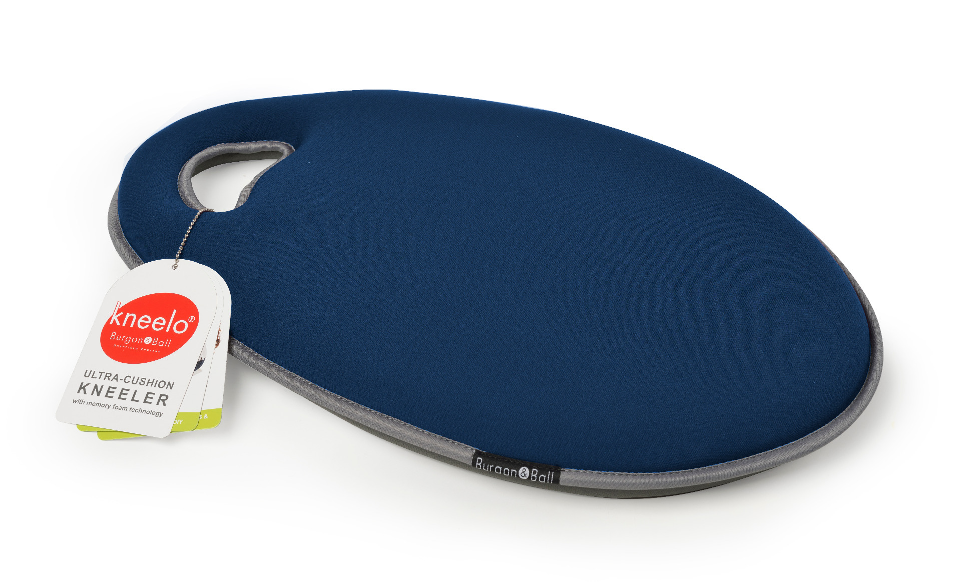 Das blaue Kniekissen - von Burgon & Ball