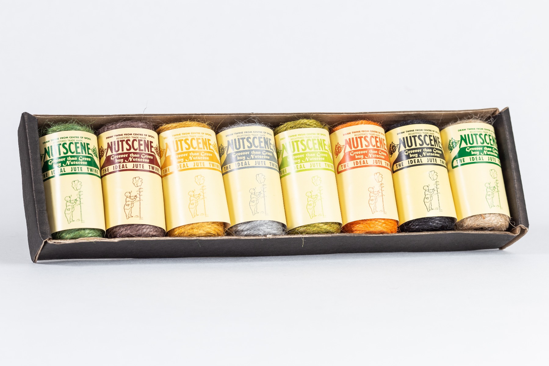 Heritage | Jute-Minispulen 8er-Set | Traditionell