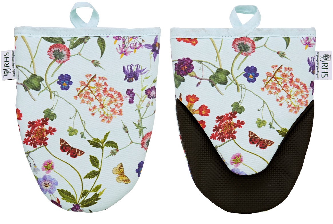 Frühlingsblüten -Topfhandschuhe | Micro Mitts | von Ulster Weavers