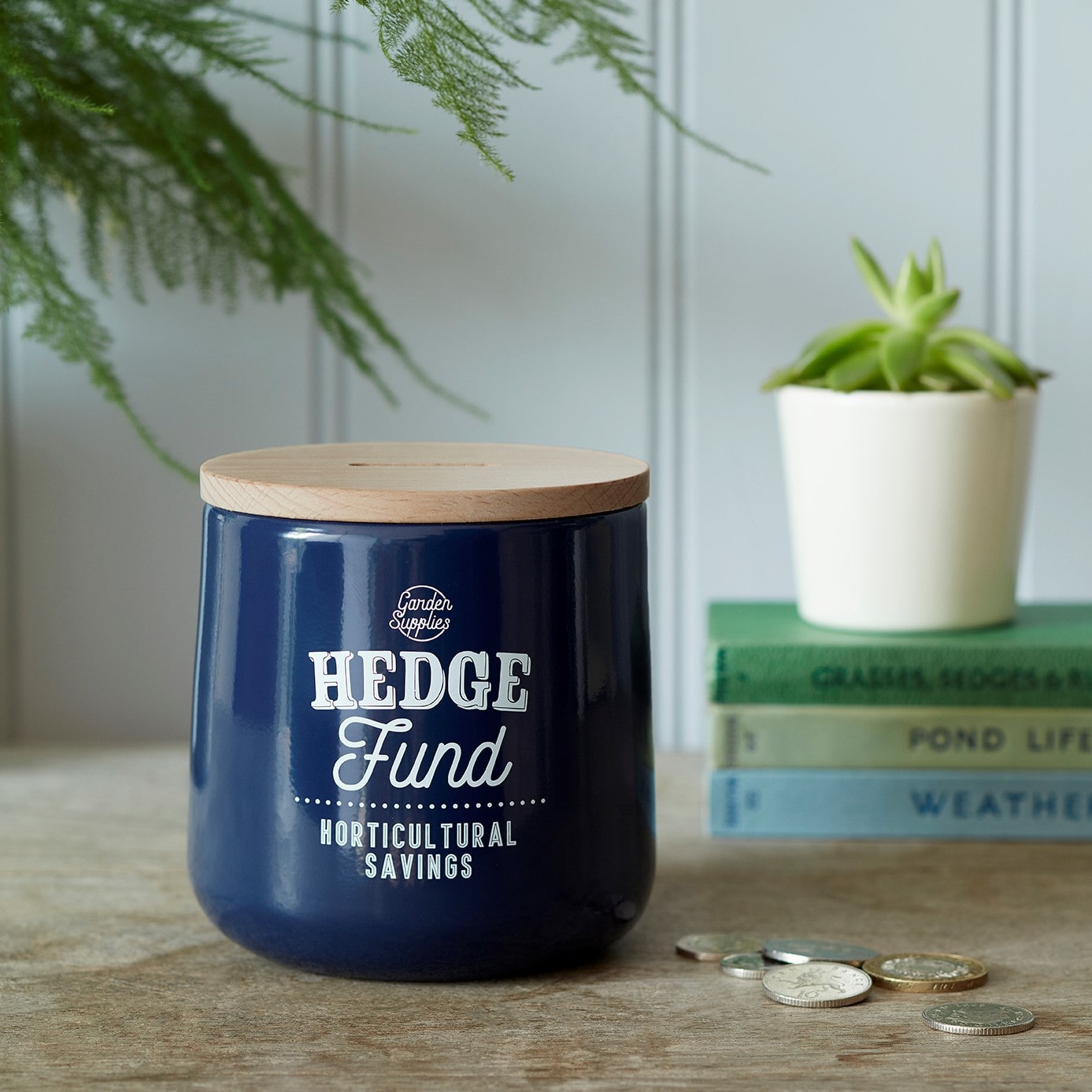 Hedge Fonds Spardose, Atlantic-Blue