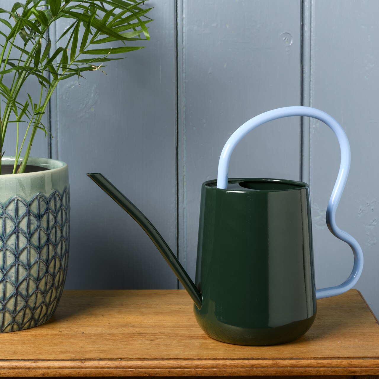 Zimmergießkanne mit Wellengriff | Heritage Green | von Burgon & Ball