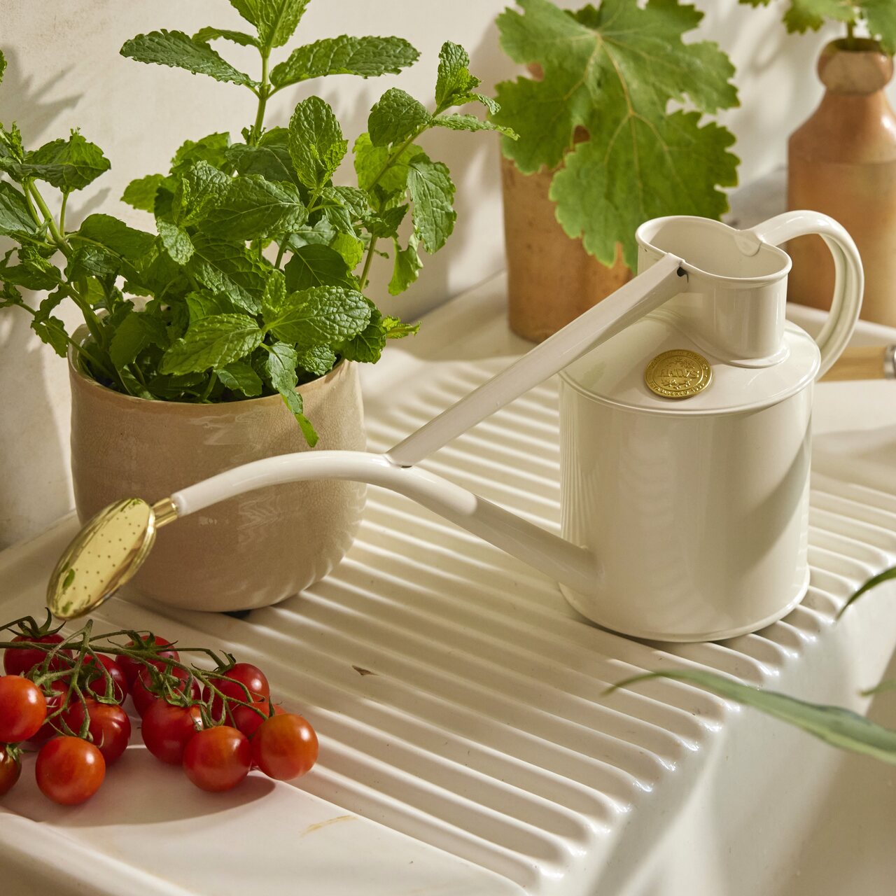 Haws Zimmergießkanne Classic | Weißer Granit