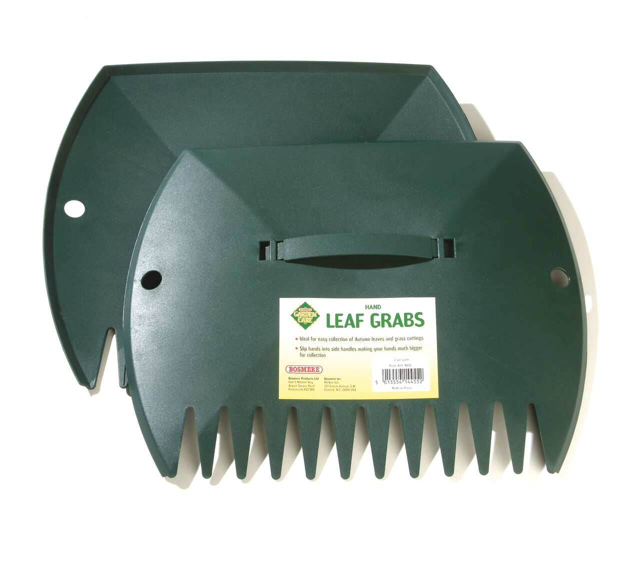 Dunkelgrüne Hand-Laubgreifer - 2er-Set | von Tildenet/Bosmere