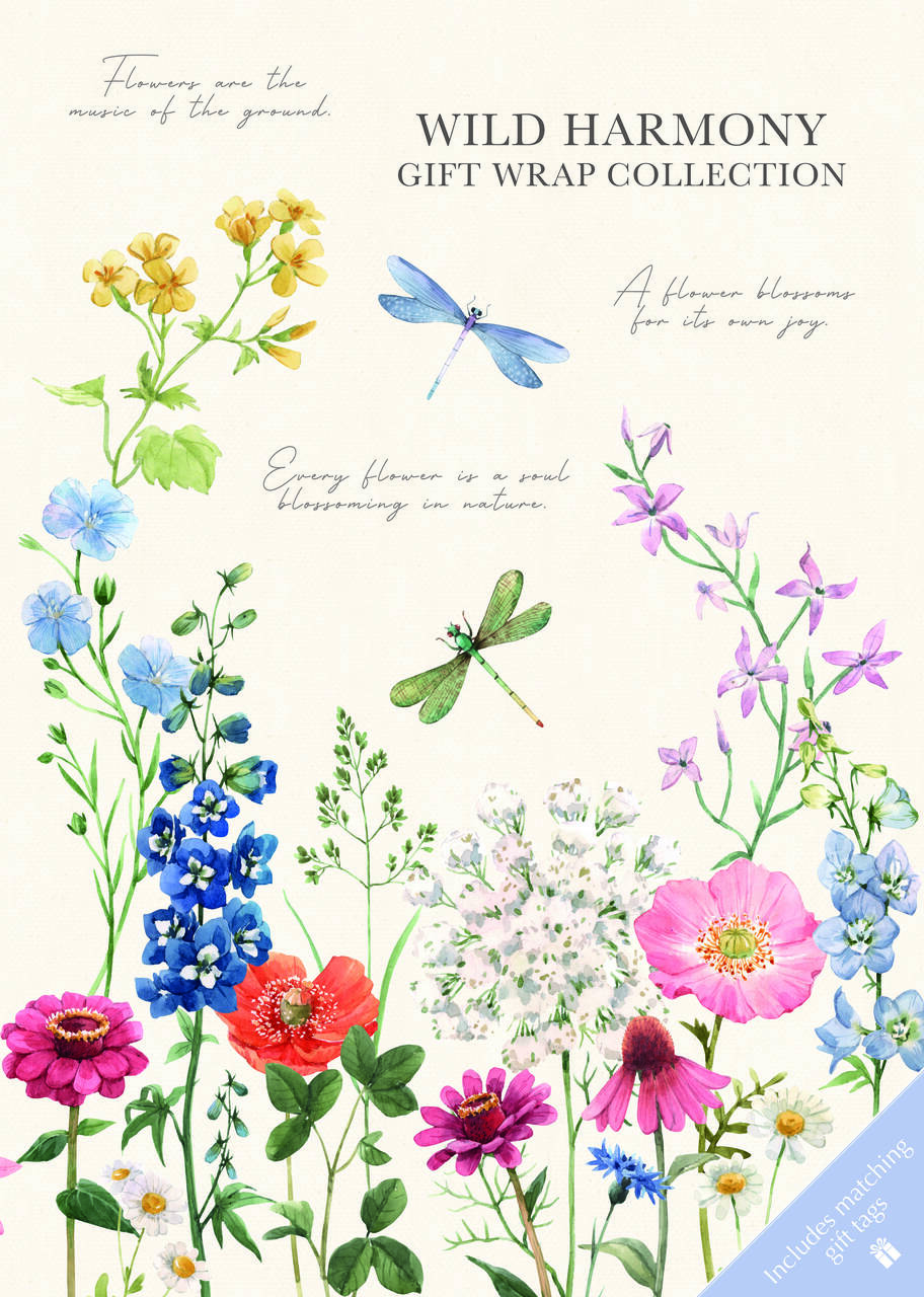 Geschenkpapier | Wilde Harmonie
