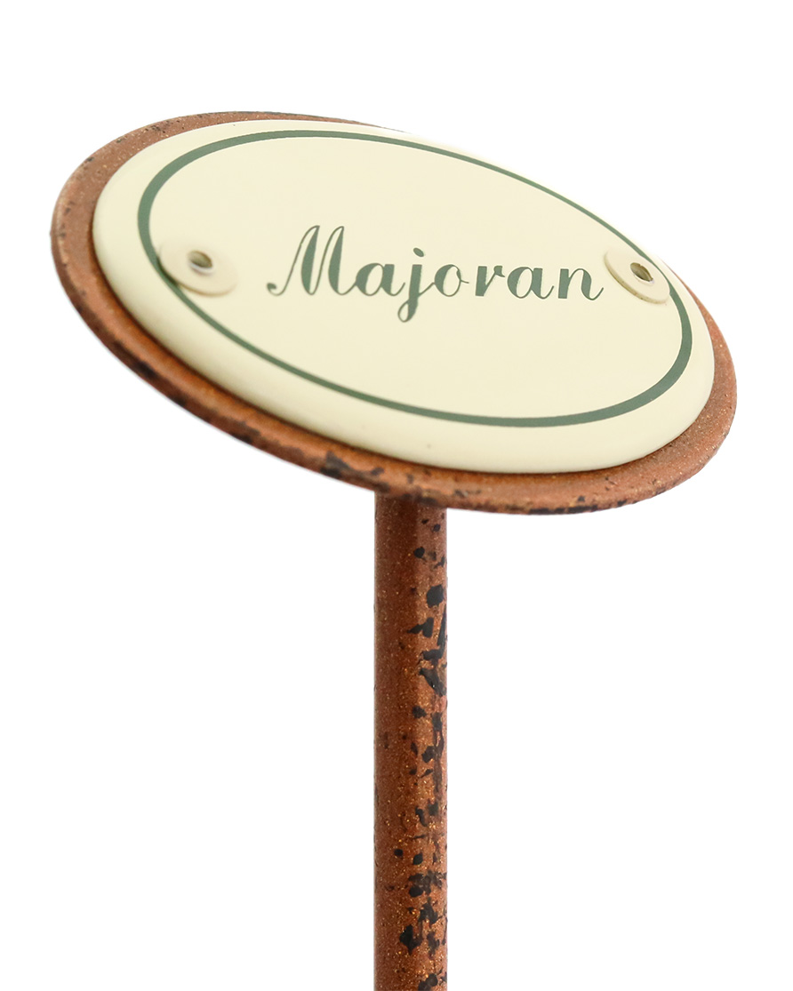 Kräuterstecker Majoran seitlich