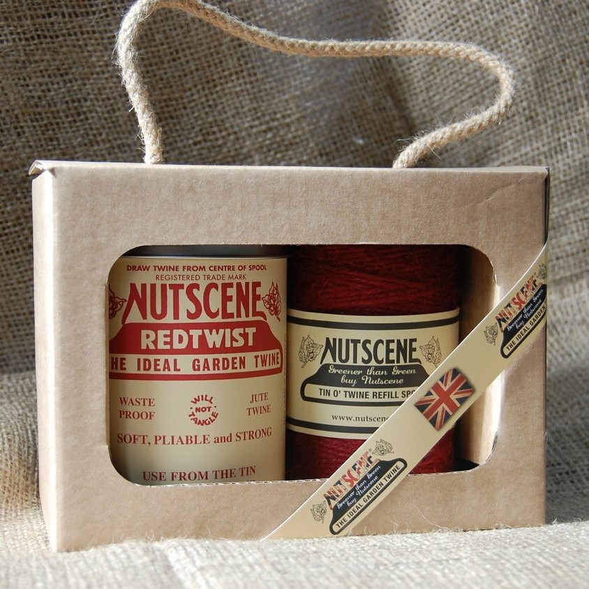 Nutscene Geschenkset | Gartenschnur in der Dose incl. Ersatzspule