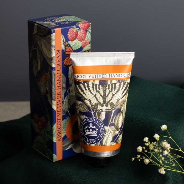 Aprikose • Vetiver | fein duftende Hancreme | The Englisch Soap Company & Royal Botanic Gardens, Kew