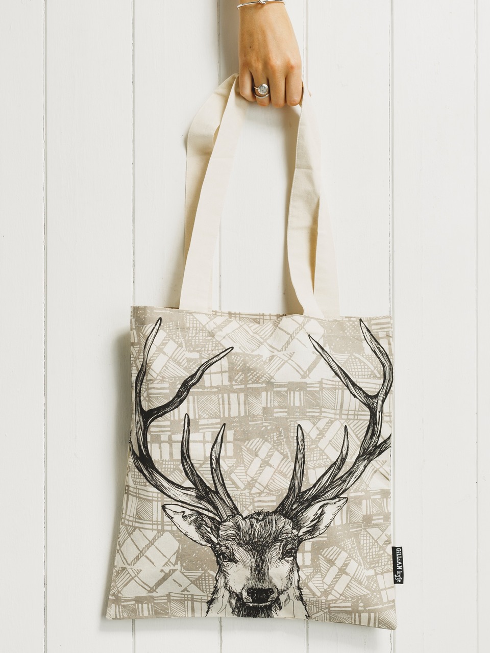 Tote Bag | Tragetasche | mit Motiv Hirsch