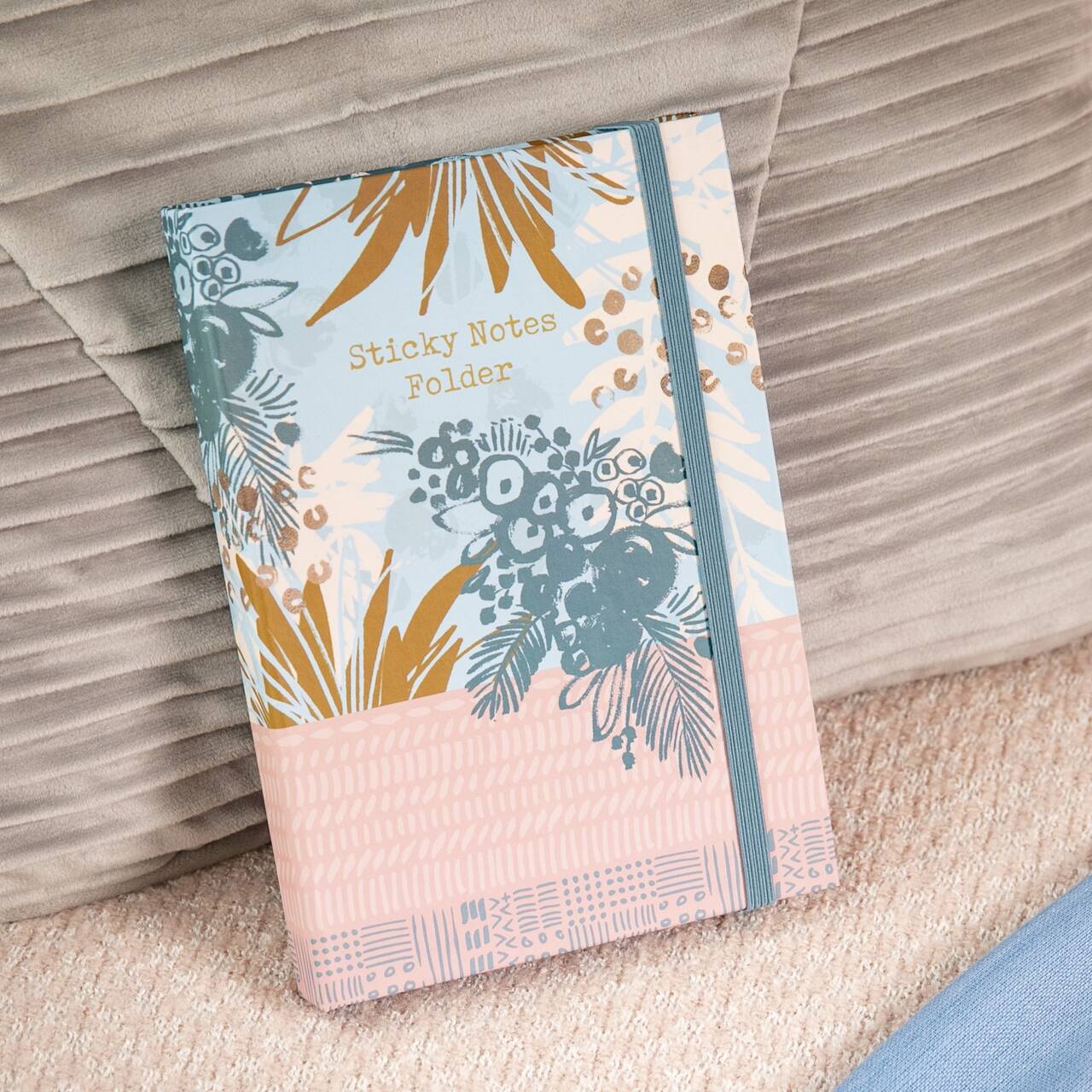 Papeterie aus England | Haftnotizen-Mappe Boho