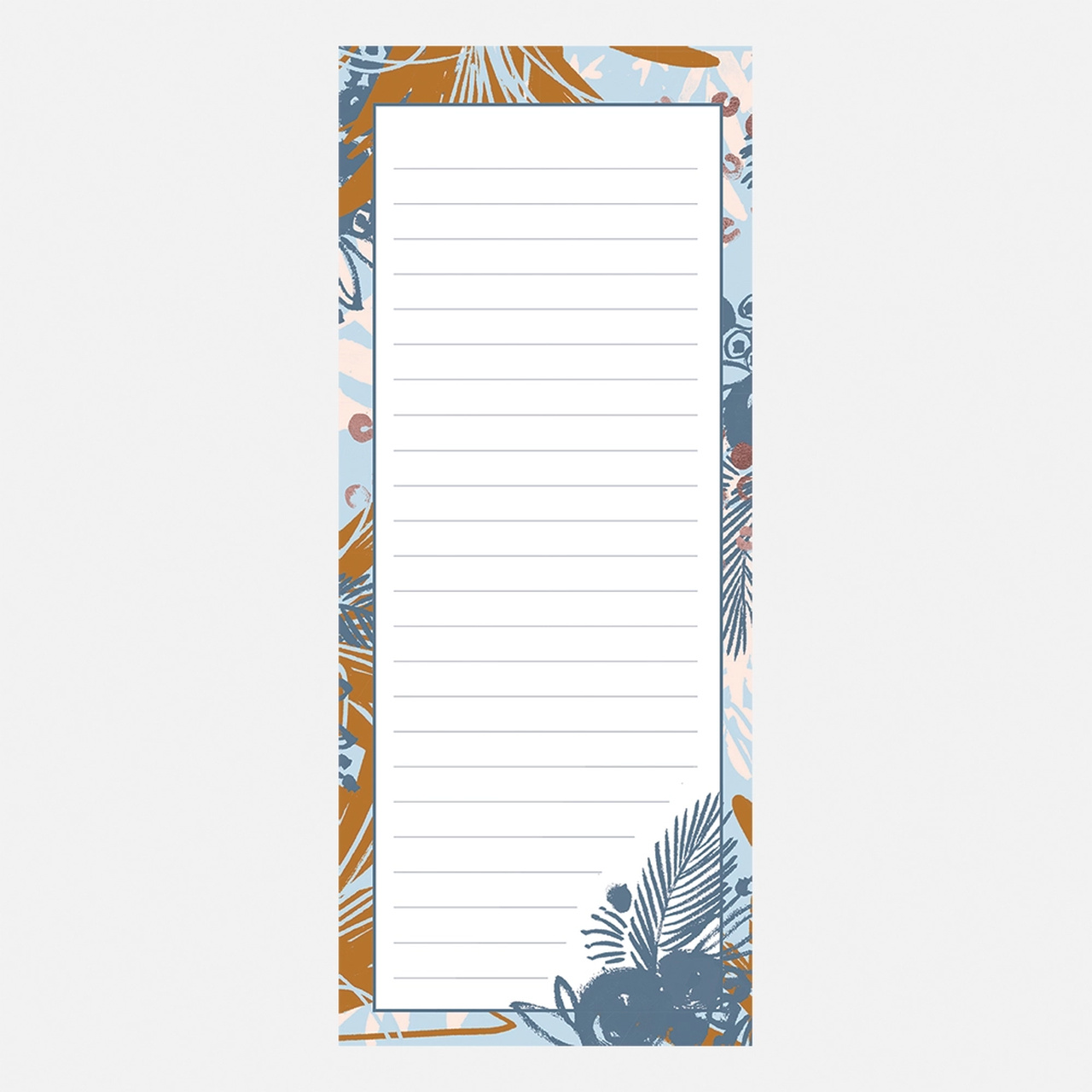 Einkaufsliste Boho| Blattdesign