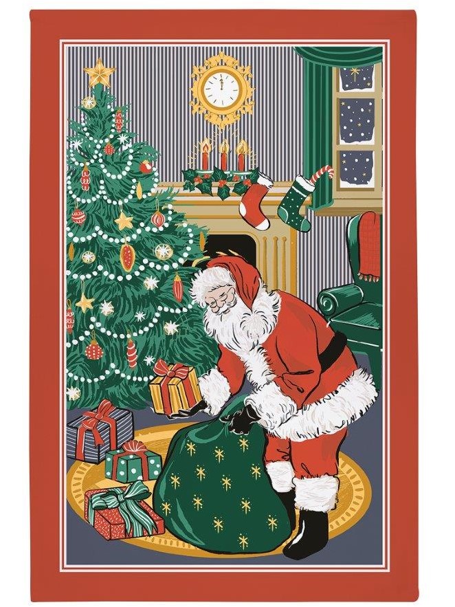 Ulster Weavers Baumwoll-Geschirrtuch | The Night before Christmas